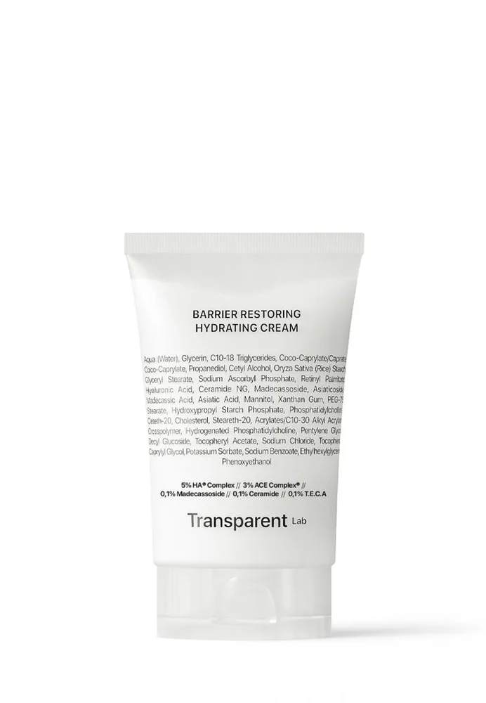 Transparent Lab Barrier Restoring Hydrating Cream