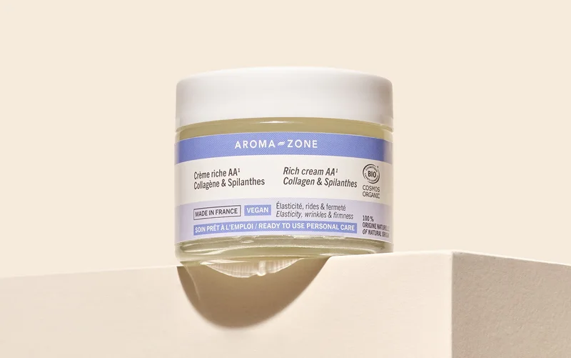Aroma-Zone Crema ricca Collagene vegano e Spilanthes
